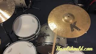 Zildjian K Custom Steve Gadd Session Ride 18” 2084 grams