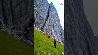 Massive Cliff Suddenly Cracks and Collapses — Shocking Moment!