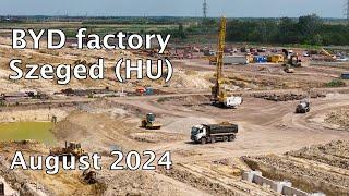 BYD factory - Szeged (Hungary) - August 2024