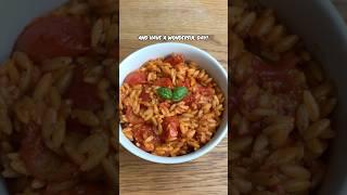 LOW CALORIE ORZO PASTA!