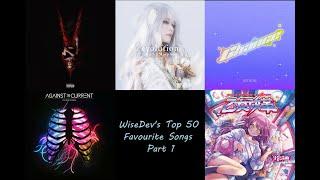 WiseDev's Top 50 Favourite Songs: Part 1