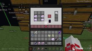 I got full golem armor in 5 days on Hypixel Skyblock