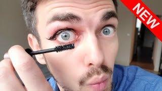 TRYING TO FOLLOW ANGELA BRIGHT`S MAKEUP TUTORIAL AND ALMOST LOSING AN EYE