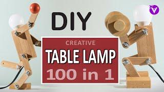 Wooden Table Lamp | DIY | A Victor Academy Made Project