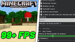 COMO TIRAR LAG FÁCIL e RÁPIDO do MINECRAFT BEDROCK (Celular e PC)