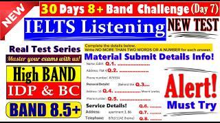 IELTS LISTENING PRACTICE TEST 2024 WITH ANSWERS | 07.01.2025