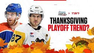 Who will buck the American Thanksgiving NHL playoff trend?