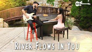 Yiruma - River Flows In You - Electric Guitar & Piano Cover by Kfir Ochaion feat. Yuval Salomon