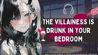 [The Villain Is Drunk In Your Bedroom] Hero Listener Enemies to Lovers //F4M//Voice acting//Roleplay