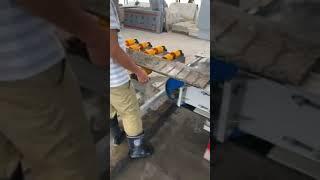 Stone edge polishing machine