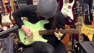 Surf Green 62RI Strat - Quick Unwarmed Up Jam! | Ben Wilshire