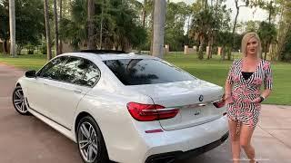 This Classy 2018 BMW 740i is for sale! Review w/MaryAnn Vehicle listing: AutoHausNaples.com