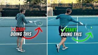 How To Confidently Close Tennis Short Balls With 4 Simple Drills | Tennis Short Ball Lesson