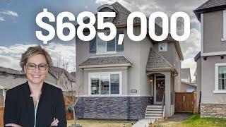 Inside This $685,000 Mahogany Home | 4 Beds + SE Calgary Lake Living