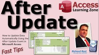 How to Update Data Automatically Using the After Update Event in Microsoft Access