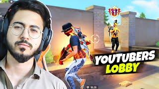 MR ABU SERIOUS mode in Youtubers and Season 1 Lobby Ft. Mannu Gaming