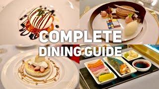 Sky Princess Complete Dining Guide inc. Chef's Table Lumiere! Your ultimate resource!