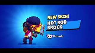 Brawl Stars Return to Retropolis buying Hot Rod Brock & Road Rage Carl