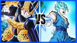 Golden Cell Vs Vegito Blue