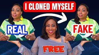 How To Create Your FREE Cloned AI Avatar For Videos - No More Video Recording To Make Money Online