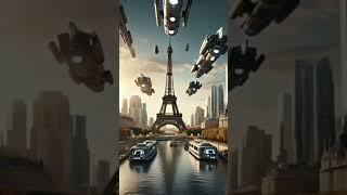 "Paris Evolved — Future Begins"#ai #youtubeshorts #foryou #evolution