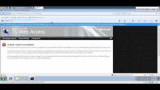 TECHNET-Terminal Sercice, TS Web Access.avi