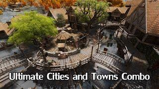 Modded Skyrim SE 2022 Ultimate Cities and Town Combination.