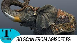 3D скан в Agisoft Photoscan на Русском. (3d Scanning with Agisoft PhotoScan).