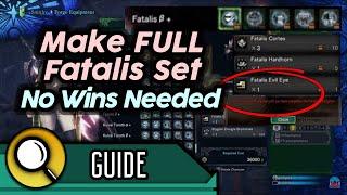 WHOLE FATALIS Set Plunderblade Farm in ~3 Hours - Detailed Guide | MHW Iceborne