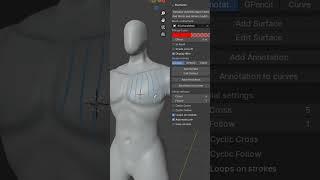 Hidden Trick to Retopo in Less Time and easy in Blender  #blenderustad