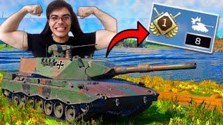 The Leopard 2k is Unstoppable – 8 Kills, Pro Play in War Thunder Mobile