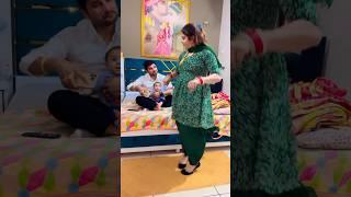 Ayaan kaise dekh raha hai#haryanvi #couple #dance #cutebaby #family #show #shorts #viral #trend