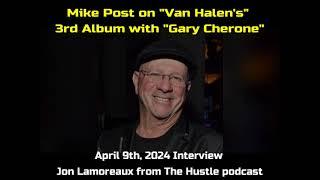 Gary Cherone - Halen's #3 Album with Mike Post (Producer) and his Eddie Van Halen experience