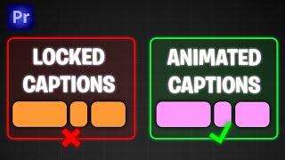 How To Animate Subtitles in Premiere Pro
