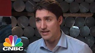 Canadian Prime Minister Justin Trudeau Talks President Donald Trump, Tariffs, And Trade | CNBC