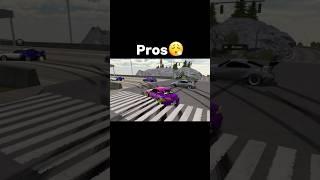 How noobs vs pros vs legends cross the bridge #cpmbacon #carparkingmultiplayer #noobvspro #cars