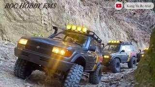 FMS FCX10 Toyota Land Cruiser group driving/ASMR/off-road