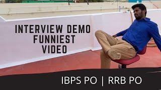 Interview demo by Jackson | RRB PO Interview tips | Funniest video ever | LOL | siricha pochu!!!