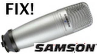 Samson C01U Mic - How to Optimize Sound Quality