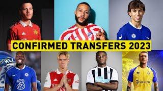 ALL NEW CONFIRMED TRANSFER NEWS JANUARY 2023! FT. MUDRYK, WEGHORST, JOAO FELIX