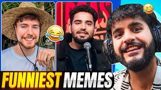 I am meeting @MrBeast ? Reacting to funny Memes