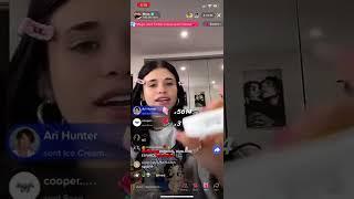 Nessa Barrett Tiktok Live (09/06/22)