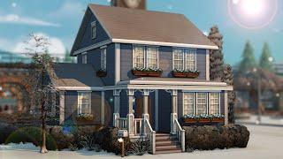 Cozy Christmas Home ...(Sims 4 Speed Build)