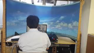 Mr Shigeyoshi is setting up a SimPit flight trainer in Japan