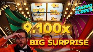 Crazy Time Big Win Today,OMG ! 5000X ! TOPSLOT 50X ! 5000X,5000X,1200X And Others! 9100X All Bonuses