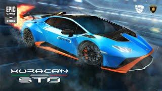 Rocket League — Lamborghini Huracán STO Trailer