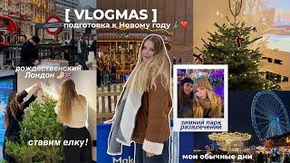 НОВОГОДНИЙ VLOG: готовимся к НГ, ставим елку ️| рождественский Лондон | еще на меня подали в суд :)