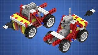 Модель "Тягач". Инструкция по сборке. The "Hero". Building instruction. LEGO WeDO.