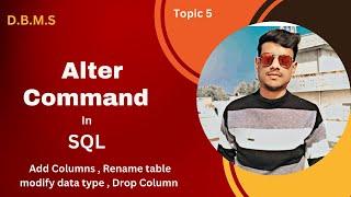 Mastering the ALTER Command in SQL: A Complete Guide | MySQL Tutorial 