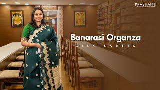 Pure Banarasi Organza Silk Sarees @ Rs. 8850/- | Prashanti | 22 Jun 25